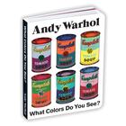 Couverture du livre « ANDY WARHOL WHAT COLORS DO YOU SEE? » de  aux éditions Galison