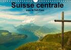 Couverture du livre « Suisse centrale avec le tell pass calendrier mural 2018 din - la region de lucerne lac des q » de Studio Fifty Fi aux éditions Calvendo
