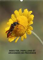 Couverture du livre « Insectes, papillons et araignées de Provence (Calendrier mural 2020 DIN A3 vertical) ; Les insectes, papillons et araignées de nos belles prairies (Calendrier mensuel, 14 Pages ) » de Martine Julien aux éditions Calvendo