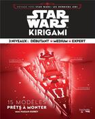 Couverture du livre « Star Wars ; kirigami » de Marc Hagan-Guirey aux éditions Hachette Pratique