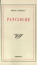 Couverture du livre « Pancloche » de Deberly Henri aux éditions Gallimard (patrimoine Numerise)