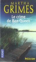 Couverture du livre « Le crime de ben queen » de Martha Grimes aux éditions Pocket