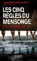 Couverture du livre « Les cinq règles du mensonge » de Ruth Ware aux éditions Pocket