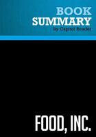 Couverture du livre « Summary: Food, Inc. : Review and Analysis of Karl Weber's Book » de Businessnews Publish aux éditions Political Book Summaries