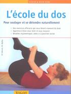 Couverture du livre « L'ecole du dos » de G Werner aux éditions Vigot