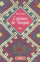 Couverture du livre « Cuisines de turquie » de Myriam Daumal aux éditions Edisud