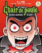 Couverture du livre « Bd chair de poule - t01 - les contes horrifiques de slappy » de Delcourt Anne aux éditions Bd Kids