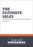 Couverture du livre « Summary : the ultimate sales machine (review and analysis of Holmes' book) » de Businessnews Publish aux éditions Business Book Summaries