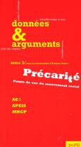 Couverture du livre « Precarite ; Points De Vue Du Mouvement Social » de Evelyne Perrin aux éditions Syllepse