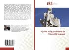 Couverture du livre « Quine et le probleme de l'identite logique » de Hamdi Mlika aux éditions Editions Universitaires Europeennes