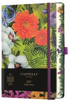 Couverture du livre « Agenda 2021 journalier grand format eden orchid » de  aux éditions Castelli Milano