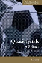 Couverture du livre « Quasicrystals: A Primer » de Janot Christian aux éditions Oup Oxford