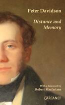 Couverture du livre « Distance and Memory » de Davidson Peter aux éditions Carcanet Press Digital