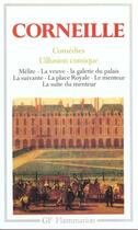 Couverture du livre « Théâtre t.1 ; comédies » de Pierre Corneille aux éditions Flammarion