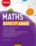 Couverture du livre « Maths BCPST 1 » de Massard Marc-Aurele aux éditions Dunod