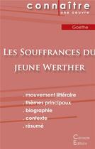 Couverture du livre « Les souffrances du jeune Werther, de Johann Wolfgang von Goethe » de  aux éditions Editions Du Cenacle