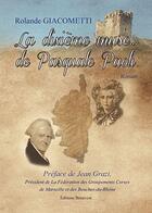 Couverture du livre « La dixième muse de Pasquale Paoli » de Rolande Giacometti aux éditions Benevent