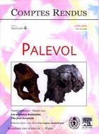 Couverture du livre « Comptes rendus academie des sciences, palevol, t.3, fascicule 4, juillet 2004 : les premiers hominides » de  aux éditions Elsevier