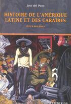 Couverture du livre « Histoire de l amerique latine et des caraibes » de Jose Del Pozo aux éditions Septentrion