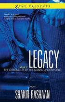 Couverture du livre « Legacy » de Rashaan Shakir aux éditions Strebor Books