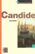 Couverture du livre « Candide » de Voltaire aux éditions Bordas