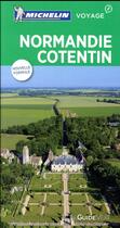 Couverture du livre « Guide vert normandie cotentin » de Collectif Michelin aux éditions Michelin