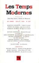 Couverture du livre « Revue Les temps modernes » de Collectif Gallimard aux éditions Gallimard