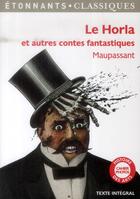 Couverture du livre « Le horla, et autres contes fantastiques » de Guy de Maupassant aux éditions Flammarion