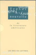 Couverture du livre « Tresor de la nouvelle americaine (2 vol) » de  aux éditions Belles Lettres