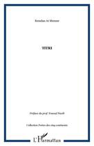 Couverture du livre « Titri » de Remdan At Mensur aux éditions Editions L'harmattan