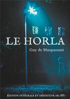 Couverture du livre « Le Horla » de Guy de Maupassant aux éditions Books On Demand