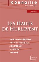 Couverture du livre « Les hauts de Hurlevent, d'Emily Brontë » de  aux éditions Editions Du Cenacle