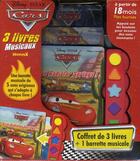 Couverture du livre « Cars ; 3 livres musicaux » de Disney aux éditions Hemma