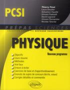 Couverture du livre « Physique pcsi - conforme au nouveau programme 2013 » de Finot/Laura/Vincent aux éditions Ellipses
