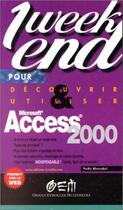 Couverture du livre « Access 2000 (1w-e) » de Herschel aux éditions Eyrolles