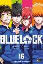 Couverture du livre « Blue lock Tome 16 » de Muneyuki Kaneshiro et Yusuke Nomura aux éditions Pika