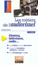 Couverture du livre « Les metiers de l'audiovisuel » de Laetitia Person aux éditions Studyrama