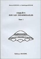 Couverture du livre « Enquete sur les insaisissables t.1 » de Fabrice Kircher et Dominique Becker aux éditions Ramuel