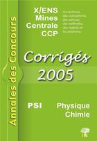 Couverture du livre « PSI (édition 2005) » de  aux éditions H & K