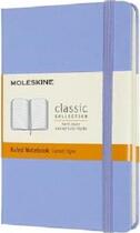 Couverture du livre « Carnet ligne poche bleu hortensia rigide » de Moleskine aux éditions Moleskine