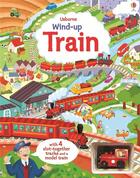 Couverture du livre « Wind-up train » de Fiona Watt aux éditions Usborne