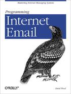 Couverture du livre « Programming internet email » de John Woods aux éditions Eyrolles