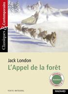 Couverture du livre « L'appel de la forêt » de Jack London aux éditions Magnard