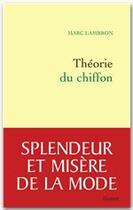 Couverture du livre « Théorie du chiffon » de Marc Lambron aux éditions Grasset