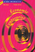 Couverture du livre « Économie d'entreprise (6e édition) » de Gilles Bressy aux éditions Sirey