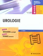 Couverture du livre « Urologie » de Sauty Louis aux éditions Elsevier-masson