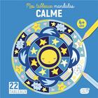 Couverture du livre « Calme (coll.mes tableaux en mandalas) » de Idees Book Creations aux éditions 1 2 3 Soleil
