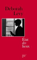 Couverture du livre « État des lieux » de Deborah Levy aux éditions Editions Du Sous Sol