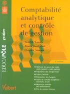 Couverture du livre « Comptabilite analytique et controle de gestion (3e édition) » de Toufik Saada et Claude Simon et Alain Burlaud aux éditions Vuibert