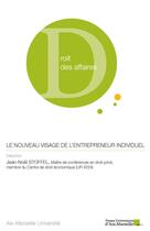 Couverture du livre « Le nouveau visage de l'entrepreneur individuel » de Stoffel (Dir.) J-N. aux éditions Pu D'aix Marseille